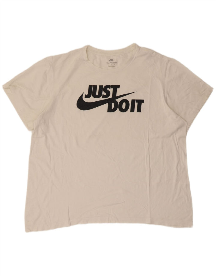 Tricou grafic pentru bărbați Nike Top XL Alb