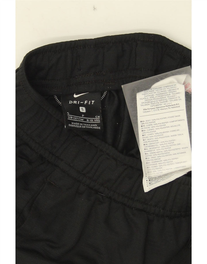 Pantaloni scurți sport Nike Dri Fit pentru băieți 8-9 ani, mici, negru, poliester color