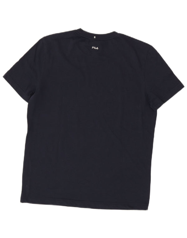Tricou grafic pentru bărbați FILA Top Mic Bleumarin