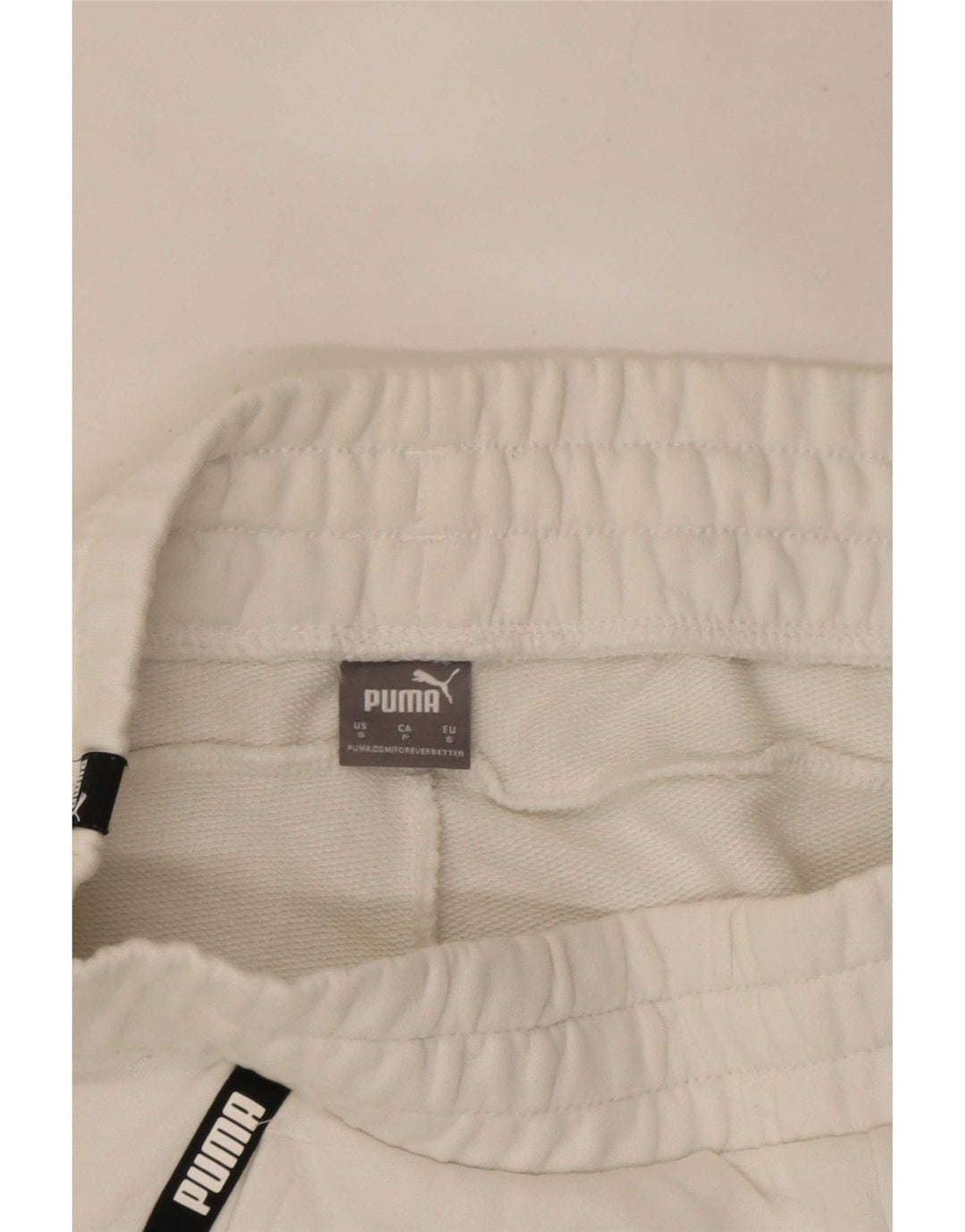 Pantaloni scurti sport grafic Puma pentru femei UK 10 Small White
