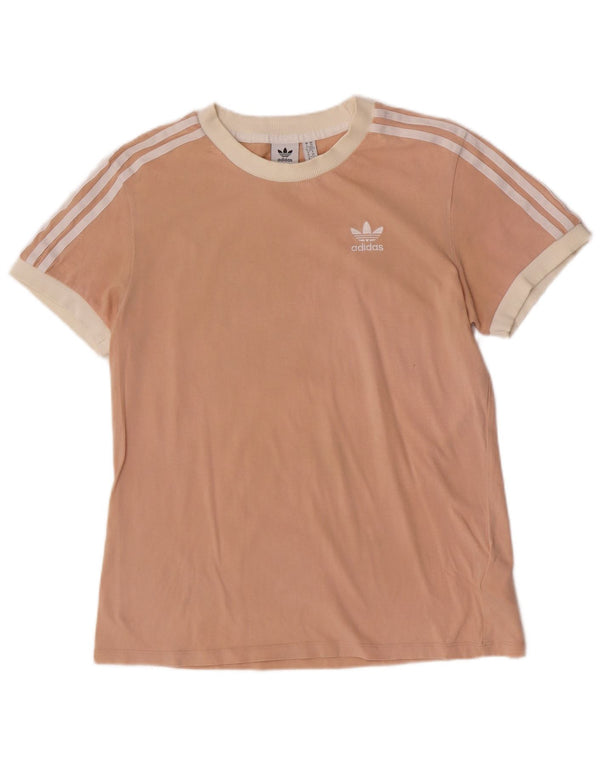 Tricou cu mânecă scurtă pentru femei Adidas UK 6 XS bumbac roz