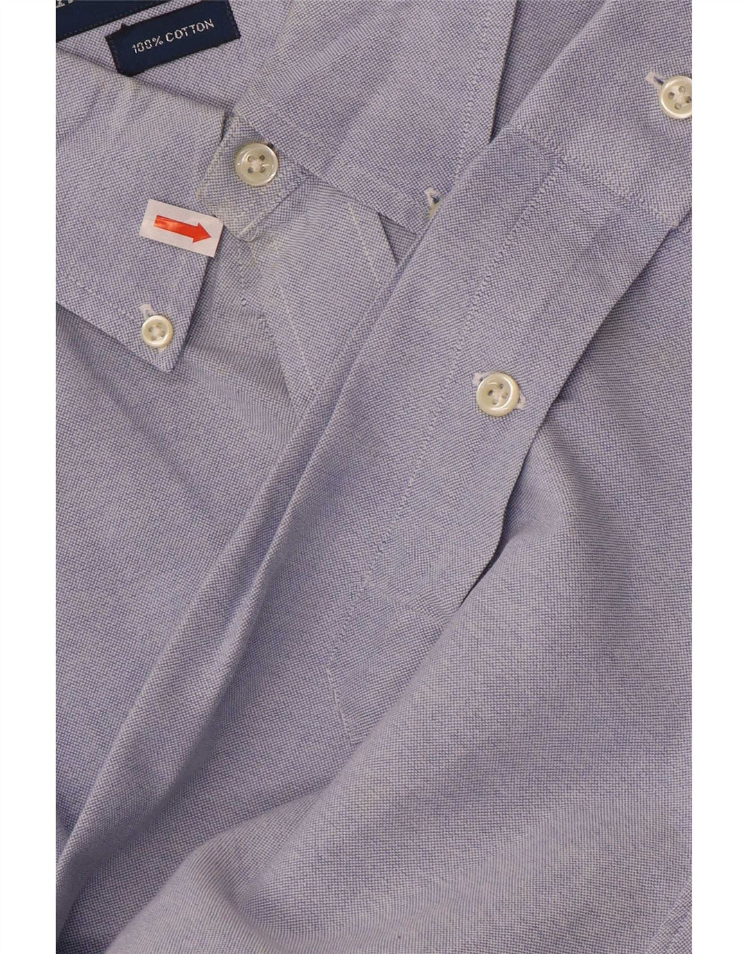 Cămașă mare pentru bărbați Ralph Lauren, bumbac albastru 4XL