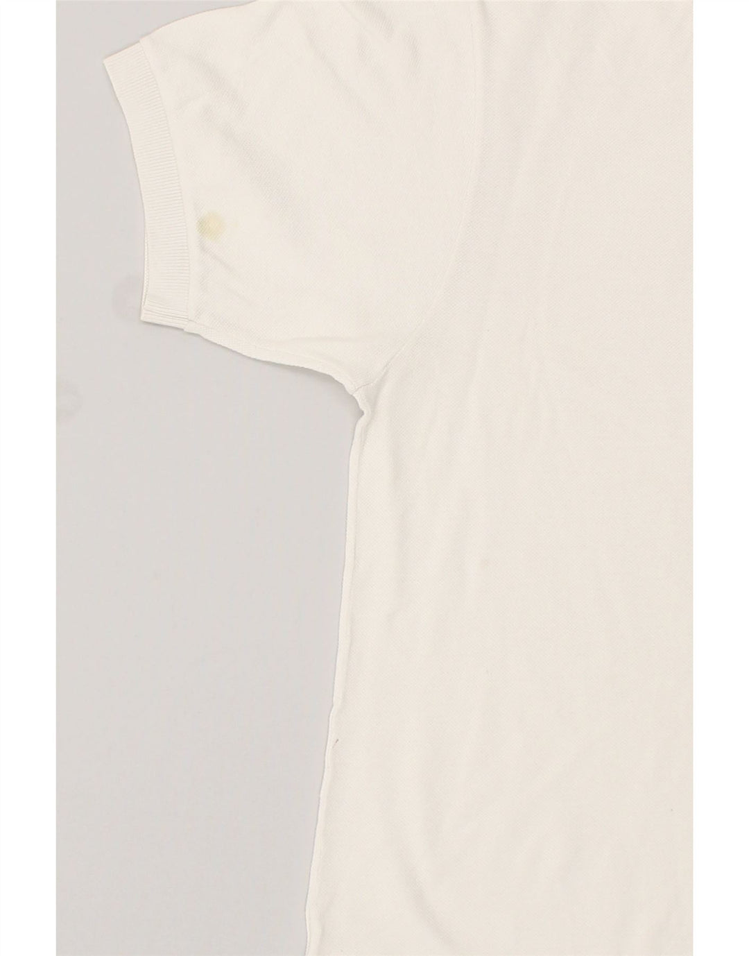 Tricou polo pentru bărbați LACOSTE Mărimea 3 Bumbac alb mic