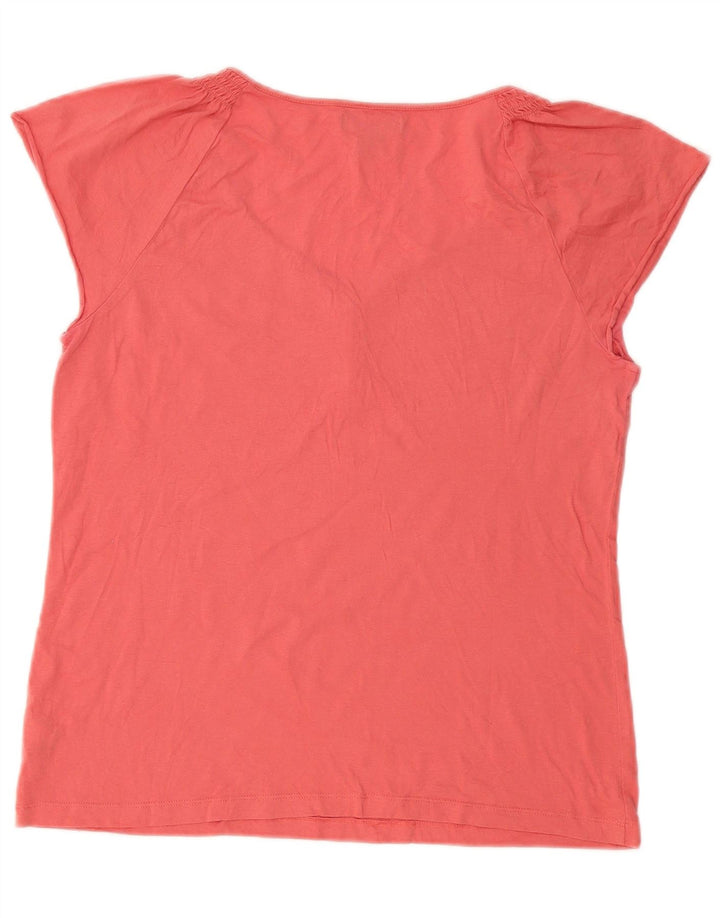 Top bluză pentru femei Chaps UK 14 mare bumbac roz