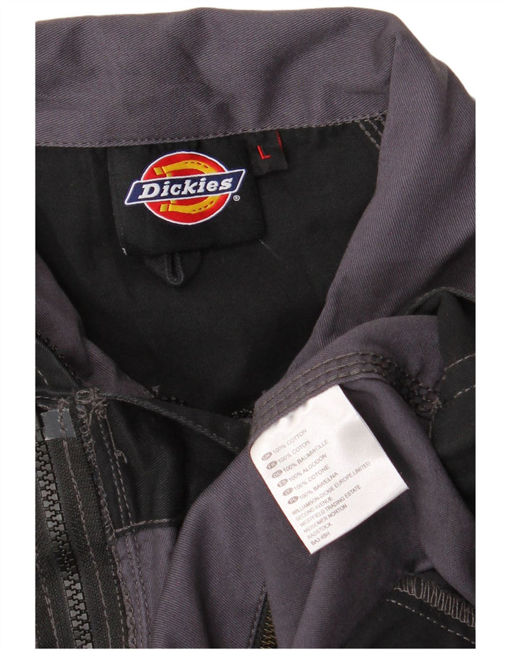 Jachetă pentru bărbați Dickies UK 40, mare, gri, color block, bumbac