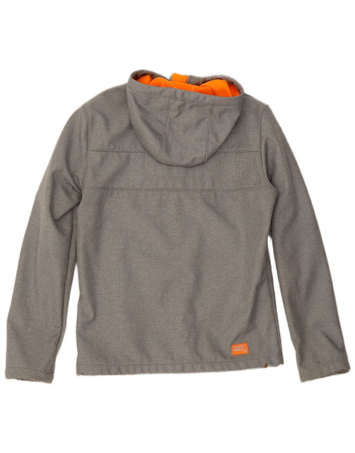 Jachetă Windtrekker Graphic Windbreaker Superdry pentru bărbați UK 38, Gri mediu