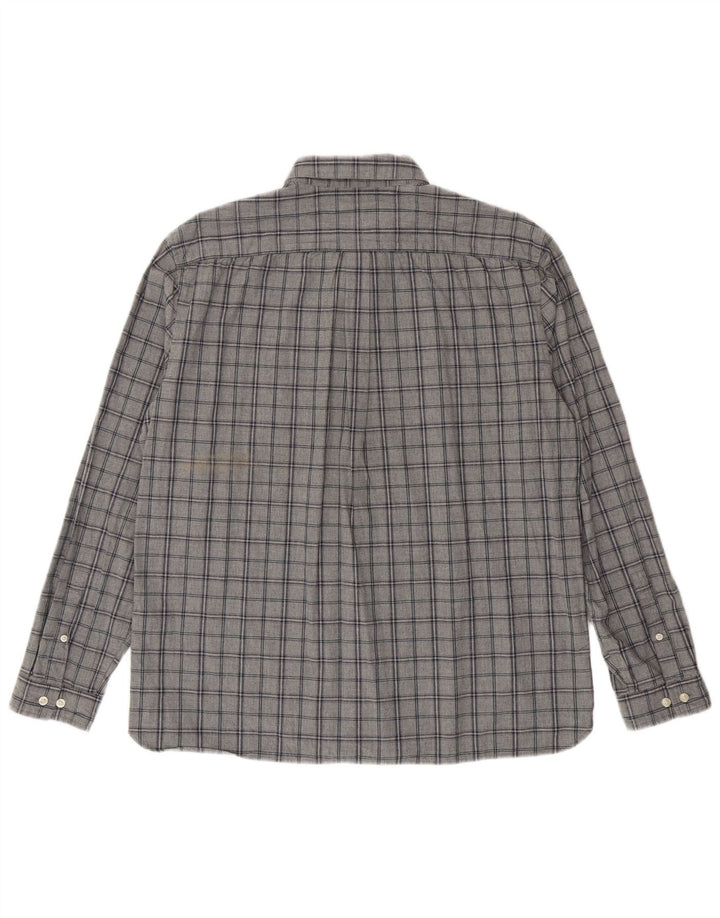 Cămașă pentru bărbați Jack Wills Classic Fit XL, bumbac cu carouri gri
