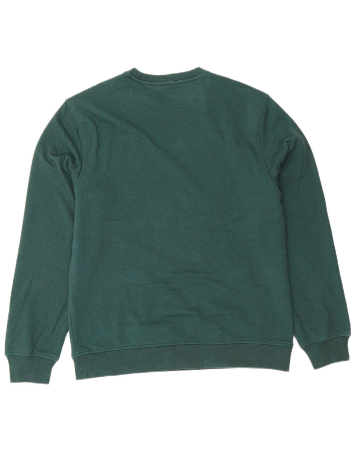 Pulover IZOD pentru bărbați, bumbac verde mediu