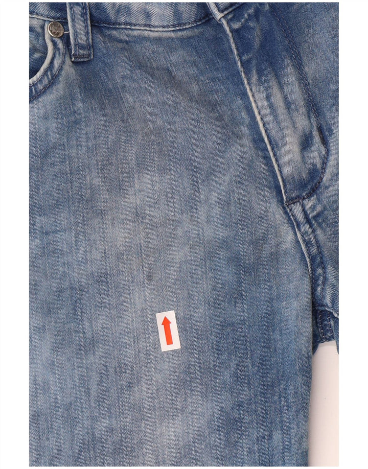 Blugi slim pentru femei Liu Jo Acid Wash W30 L25 Bumbac albastru