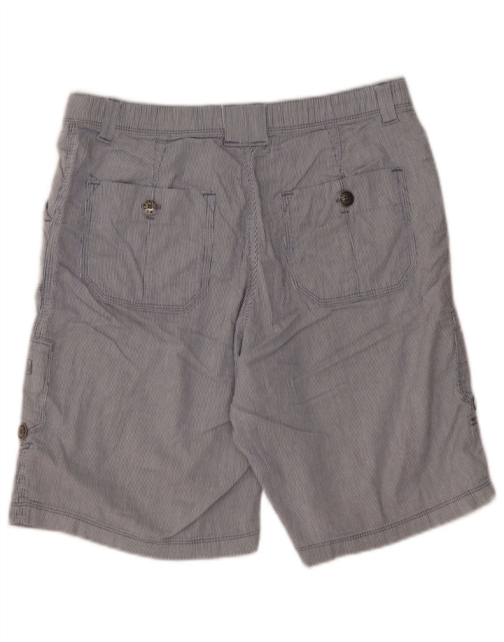 Pantaloni scurți cargo pentru bărbați LEE W32 Medium Blue Pinstripe