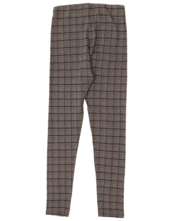 Leggings pentru femei Zara, gri mediu, carouri