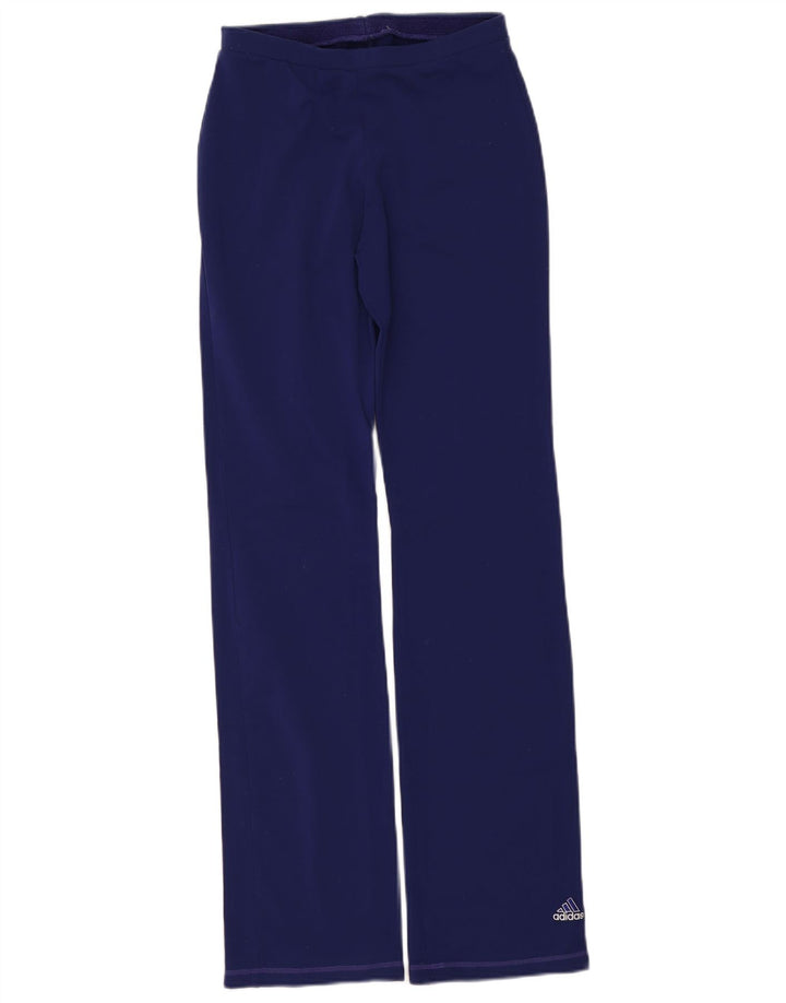 Pantaloni de trening Adidas pentru femei UK 14 Poliamidă violet mediu