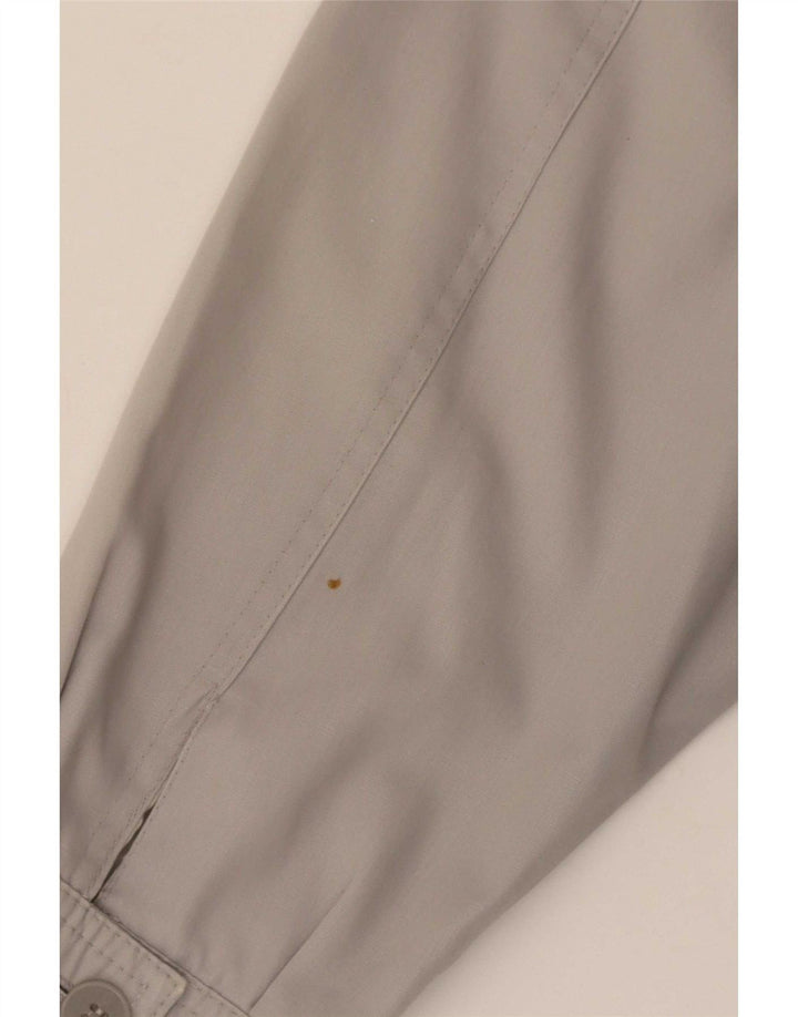 Bomber vintage pentru bărbați UK 40, mare, gri, poliester
