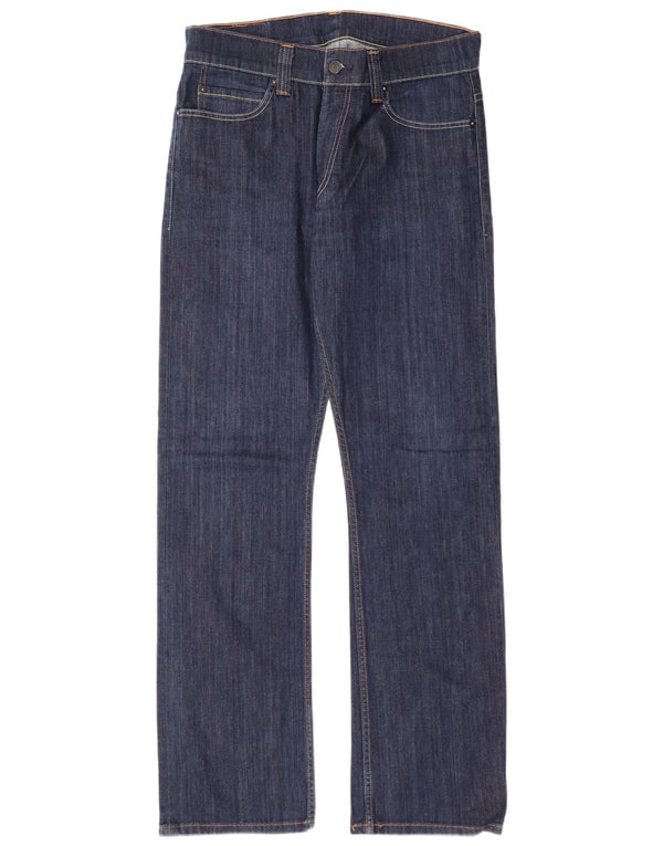 Blugi 506 drepti pentru bărbați Levi's L34 L34 Bumbac bleumarin