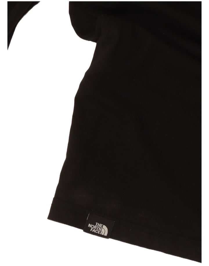 The North Face Top pentru bărbați cu mânecă lungă 2XL, bumbac negru