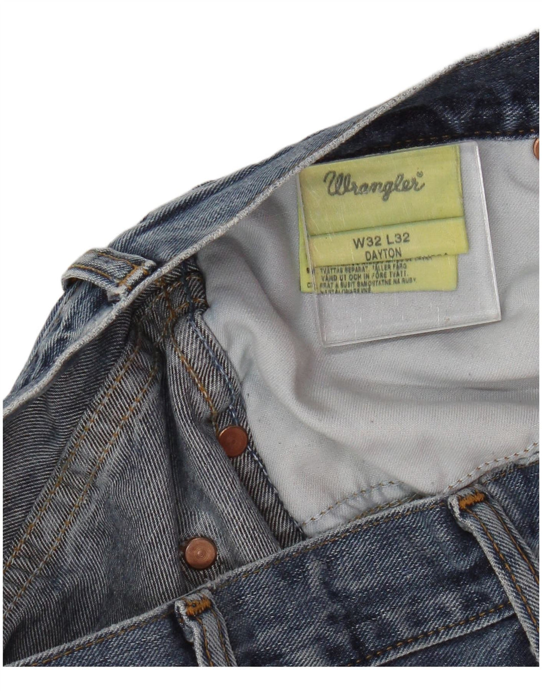 Blugi pentru bărbați Wrangler Dayton Bootcut W32 L32 Bumbac albastru