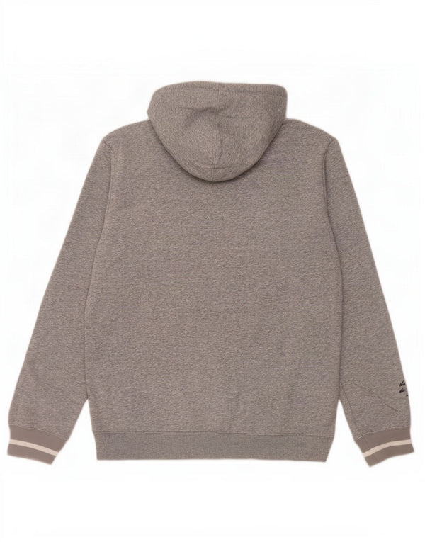 Pulover pentru bărbați Adidas Graphic Hoodie, bumbac cu pături, gri mediu