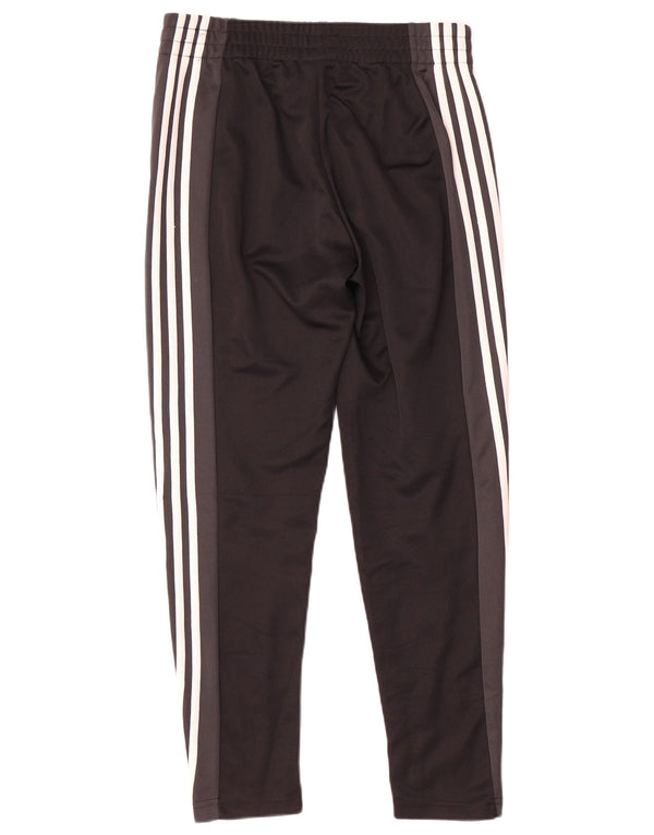 Pantaloni de trening Adidas pentru femei UK 12/14 Medium Black Colorblock