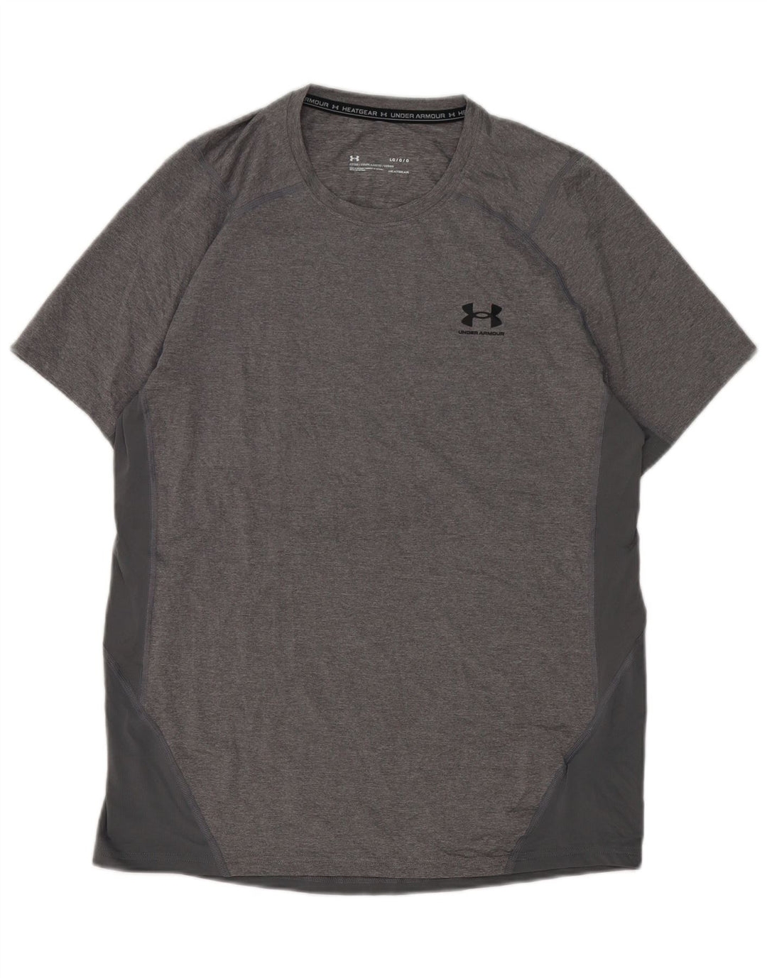 Tricou Under Armour pentru bărbați Heat Gear Top mare poliester gri