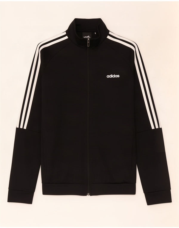 Jachetă de trening Climalite pentru femei Adidas UK 12/14 Medium Black