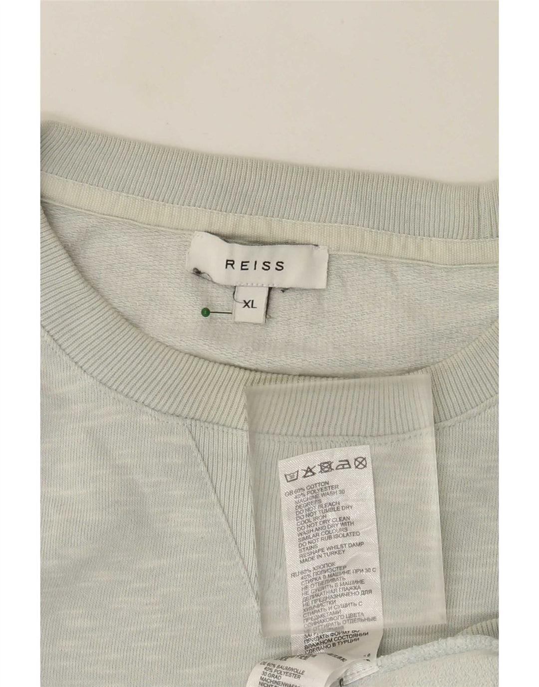 Hanorac pentru bărbați Reiss Jumper XL, bumbac cu pete gri