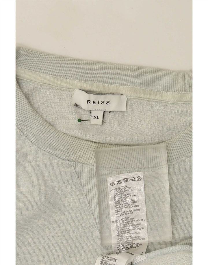 Hanorac pentru bărbați Reiss Jumper XL, bumbac cu pete gri