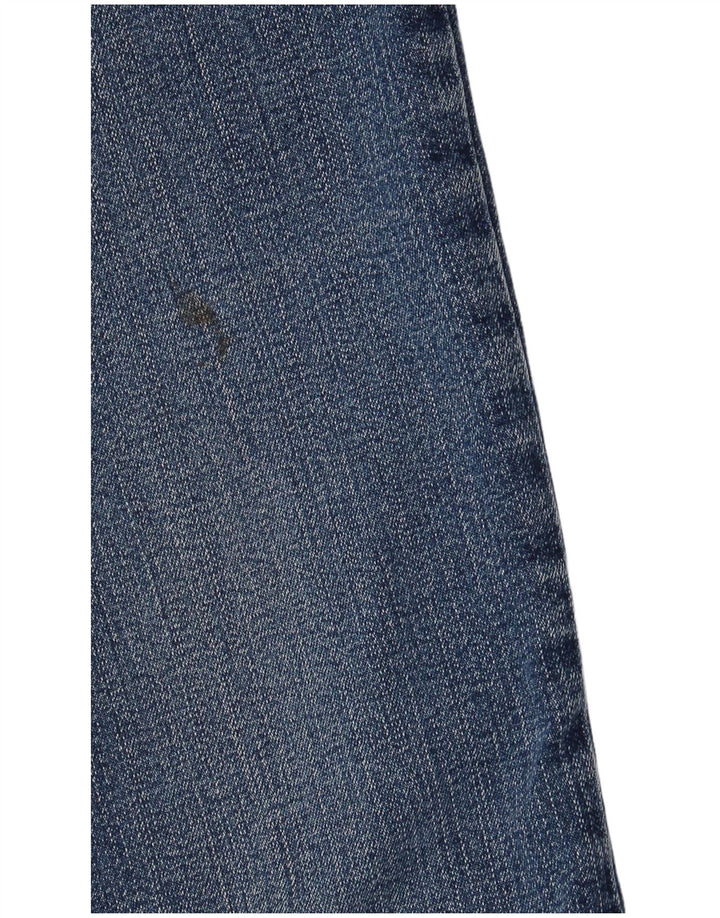 Blugi drepti pentru femei Trussardi W28 L30 albastru