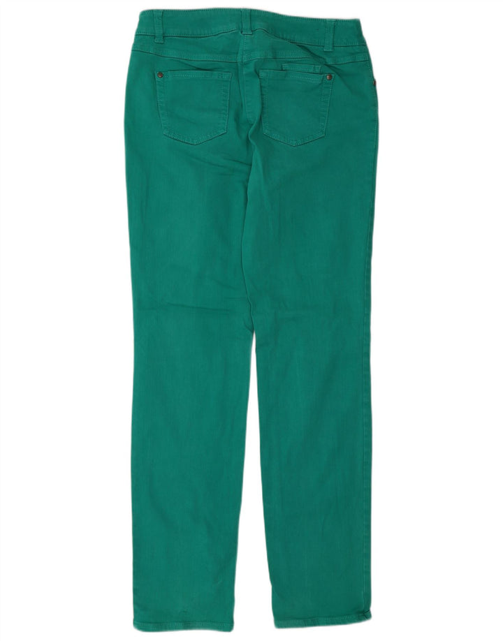Blugi subțiri Roxy pentru femei UK 14 Large W30 L30 Green Bumbac