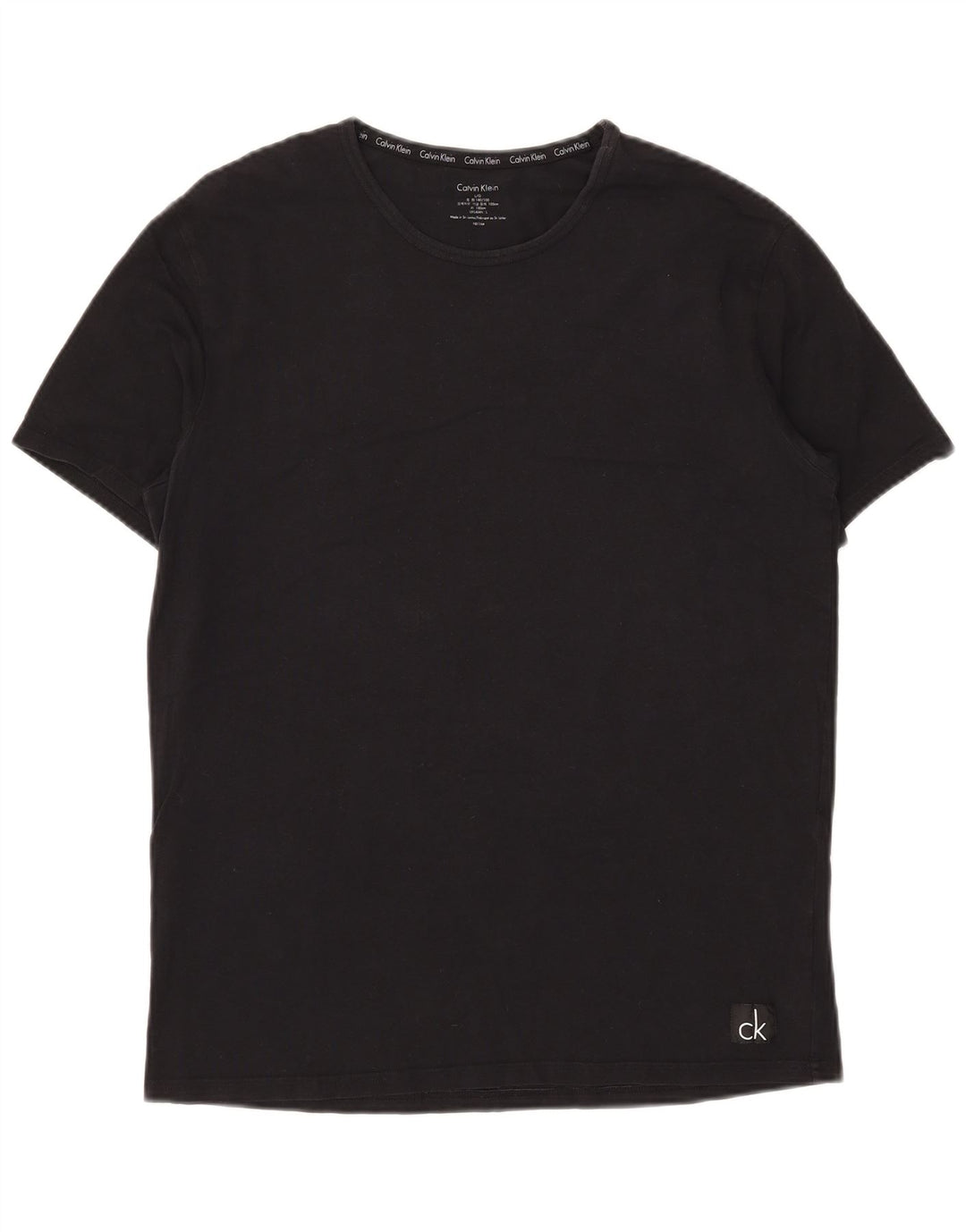 Tricou Calvin Klein pentru bărbați Top mare din bumbac negru