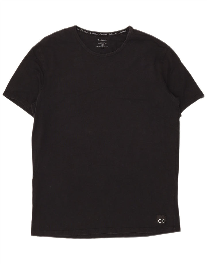 Tricou Calvin Klein pentru bărbați Top mare din bumbac negru
