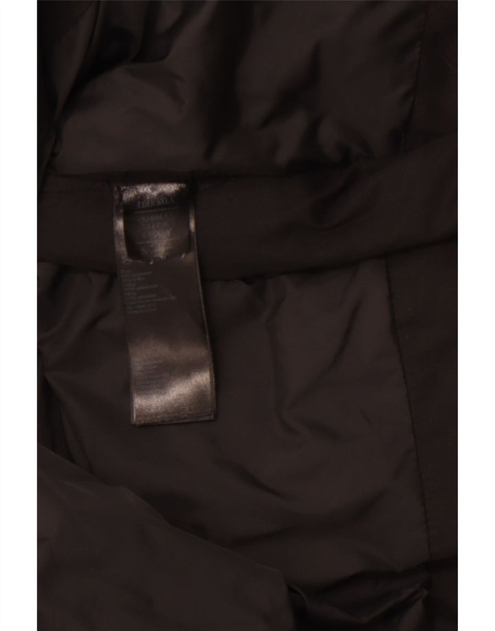 Jachetă căptușită cu glugă pentru femei ALL SAINTS UK 10 Poliester negru mic
