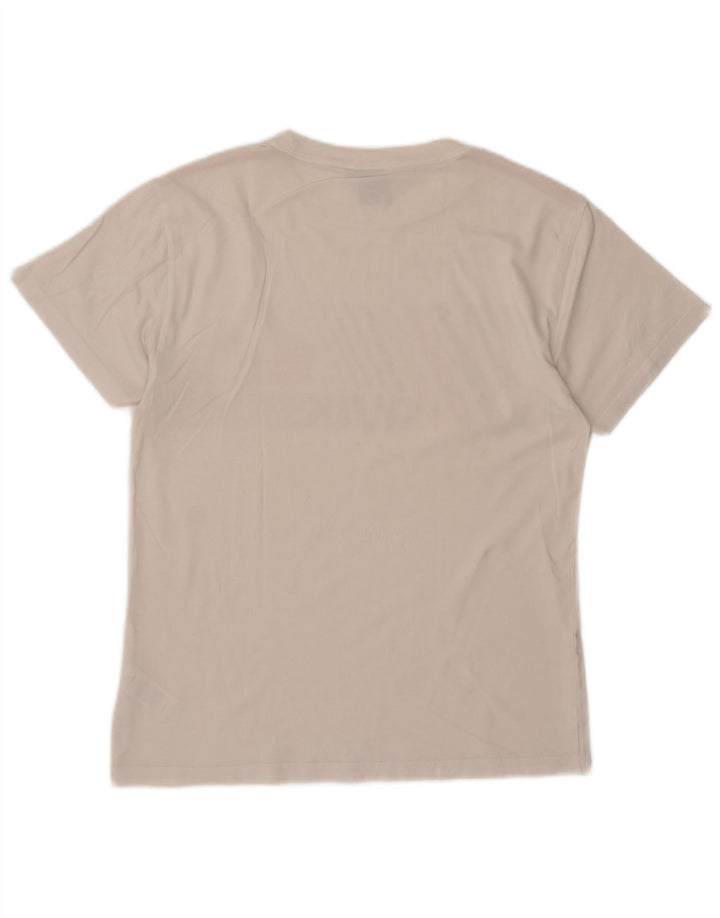 Tricou grafic Quiksilver pentru bărbați Top mic din bumbac alb