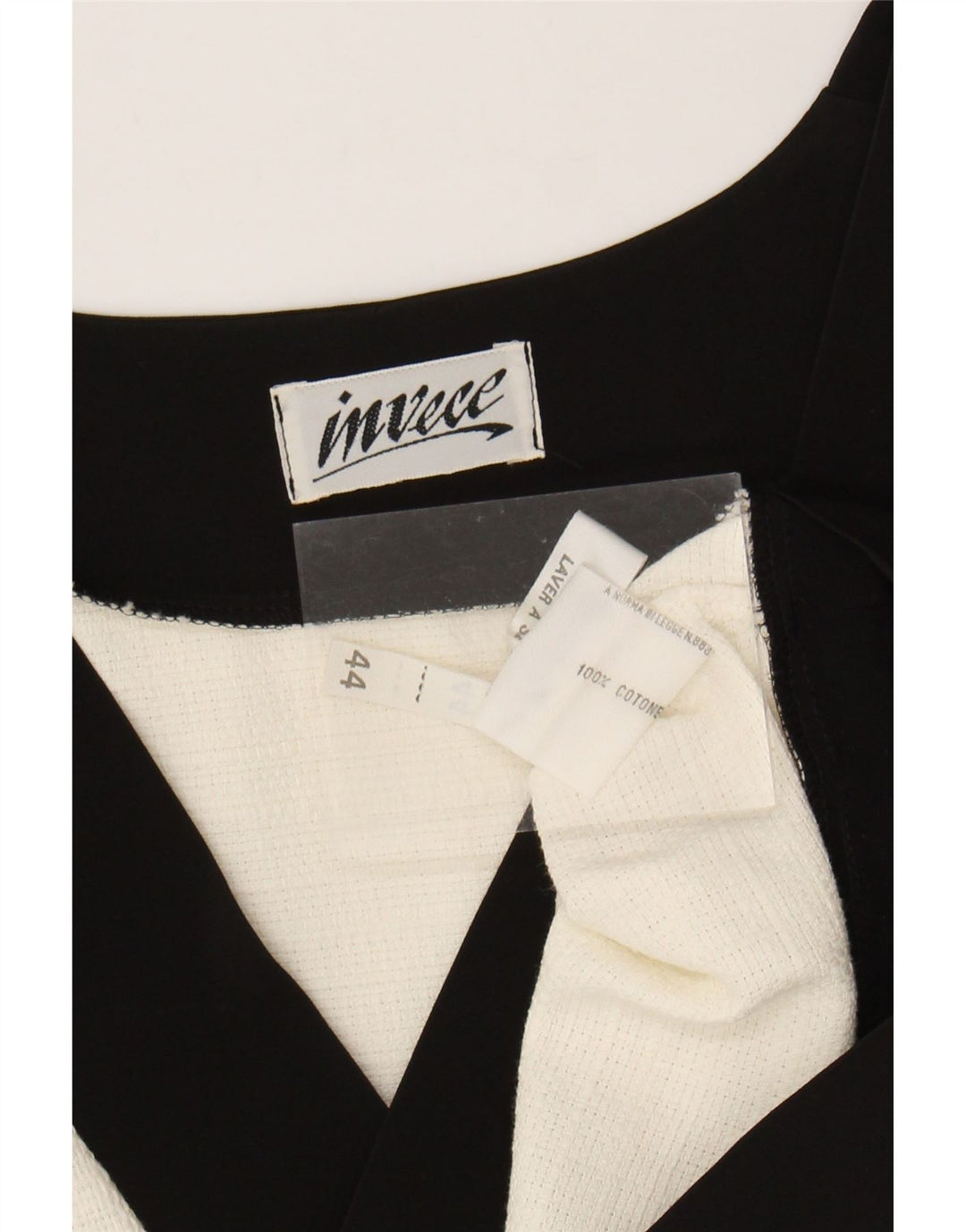 Top bolero vintage pentru femei EU 44 XL bumbac alb