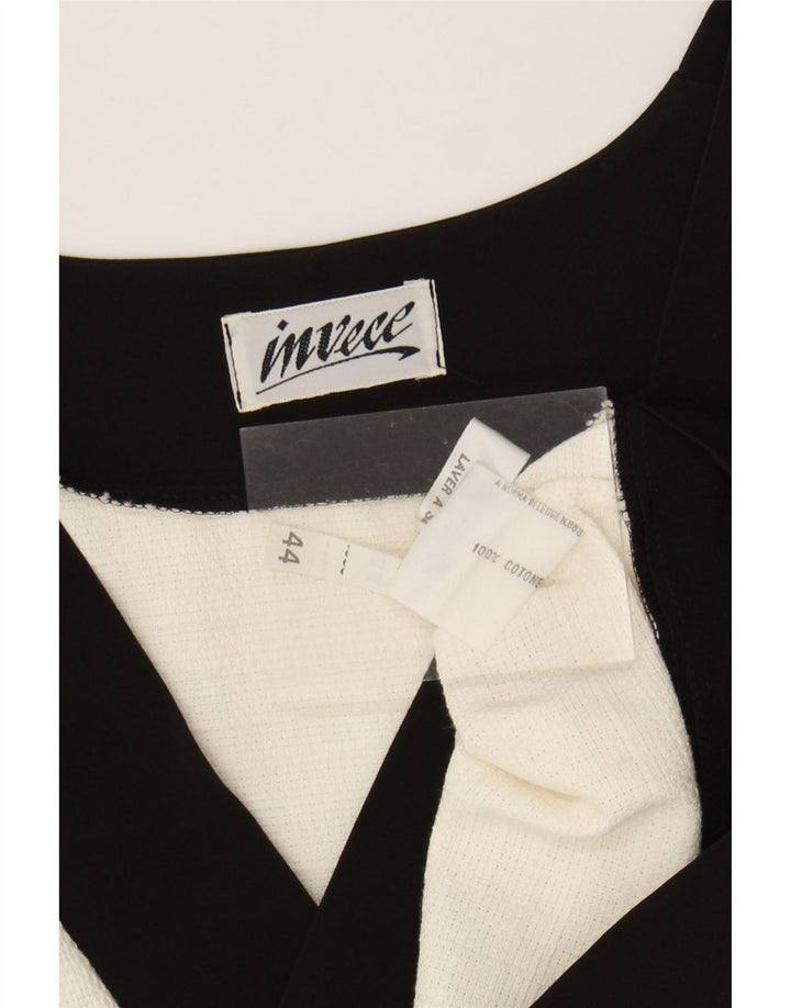 Top bolero vintage pentru femei EU 44 XL bumbac alb