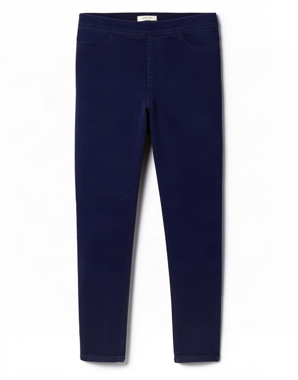 Blugi jegging pentru femei Marks & Spencer UK 14 Medium L30 L27 Bumbac albastru
