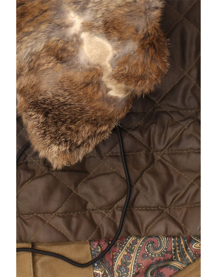 Jachetă pentru femei Belstaff din bumbac cerat IT 44 Medium Khaki Bumbac