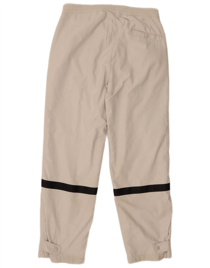 Pantaloni de vânt pentru bărbați NIKE, mediu W32 L31, alb, bloc de culoare