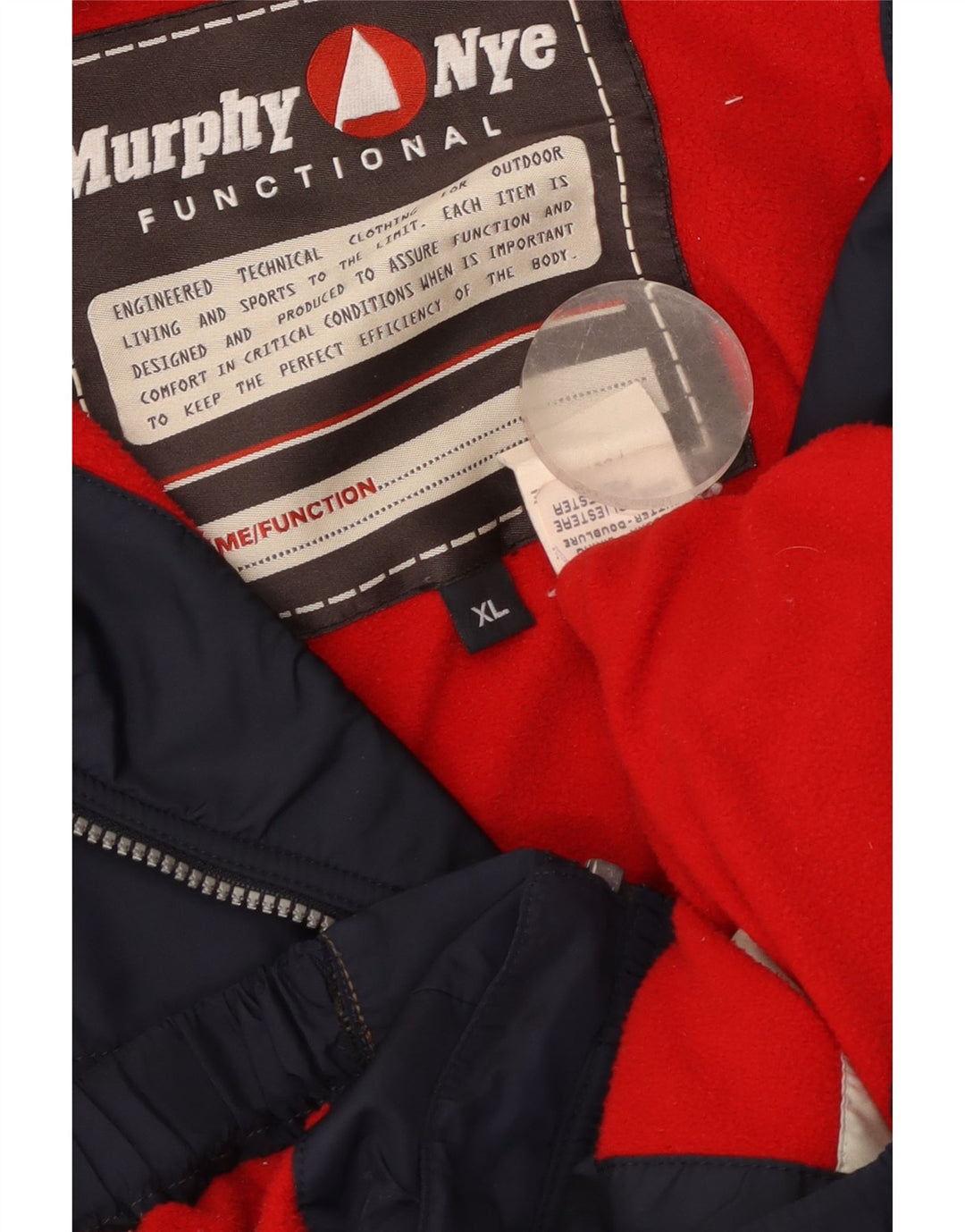Jachetă de vânt pentru bărbați Murphy & Nye UK 42 XL bleumarin poliester