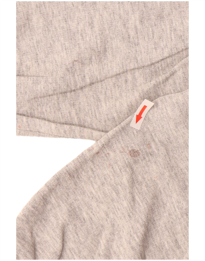 Hanorac pentru bărbați Wrangler Jumper mare din bumbac cu dungi gri