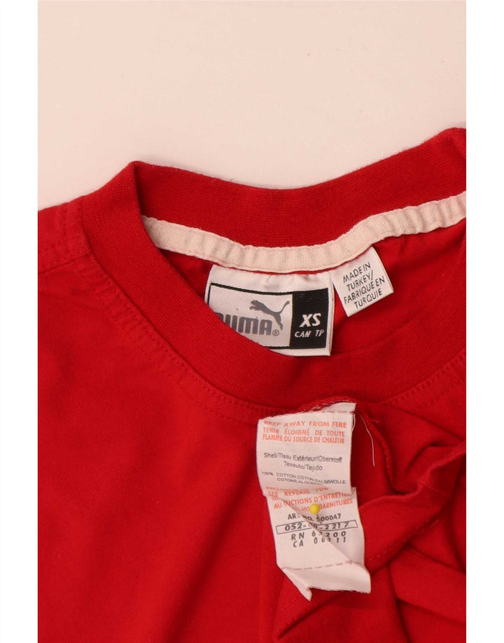 Tricou grafic pentru bărbați Puma Top XS Bumbac roșu