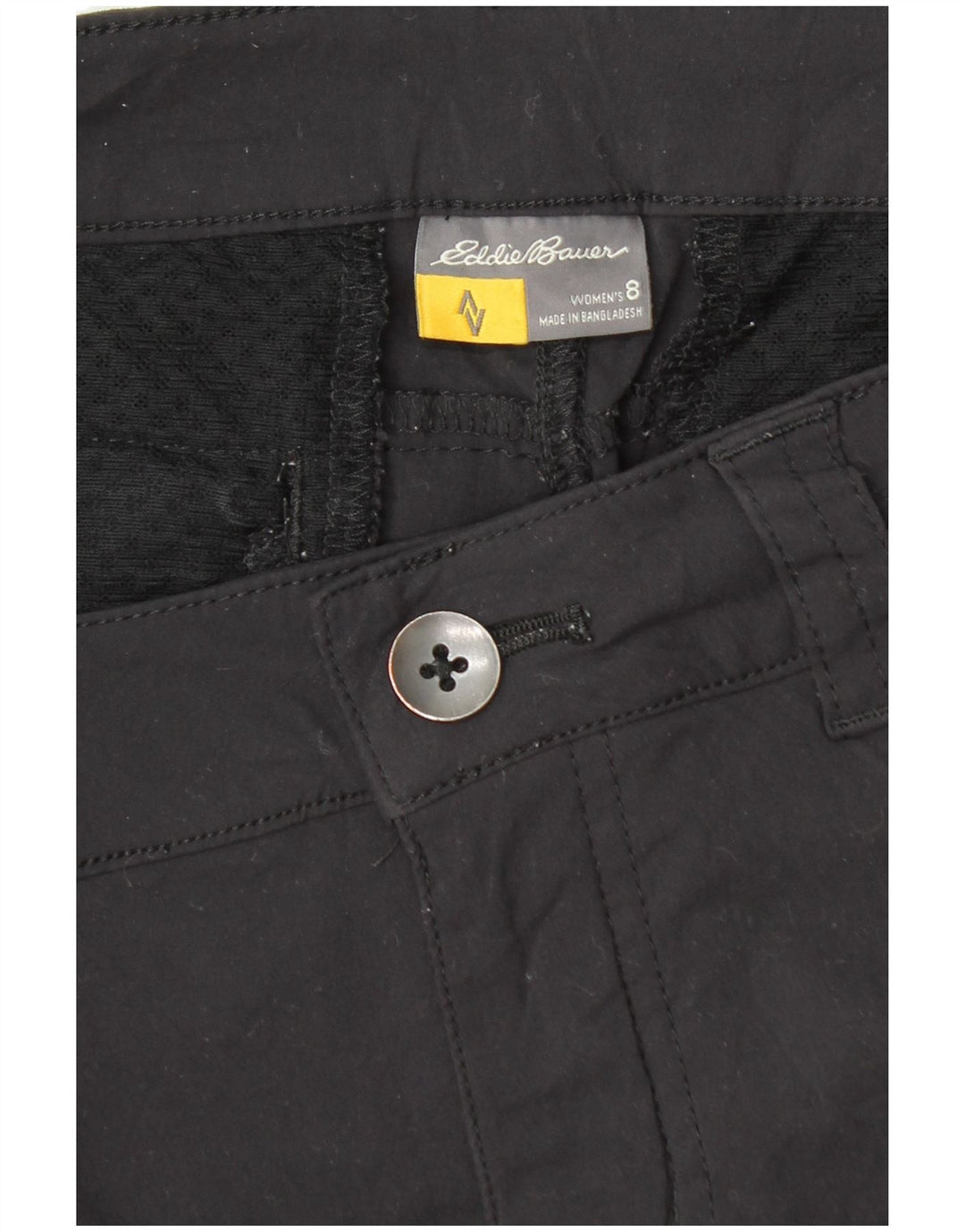 Pantaloni scurți casual pentru femei Eddie Bauer US 8 Medium W30 Gri