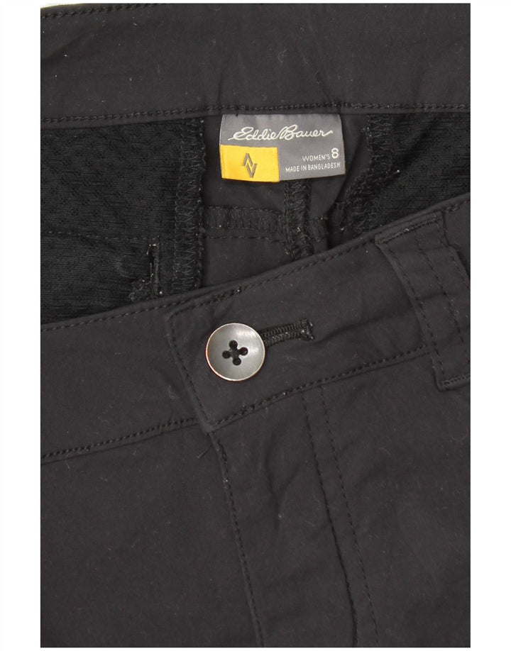 Pantaloni scurți casual pentru femei Eddie Bauer US 8 Medium W30 Gri