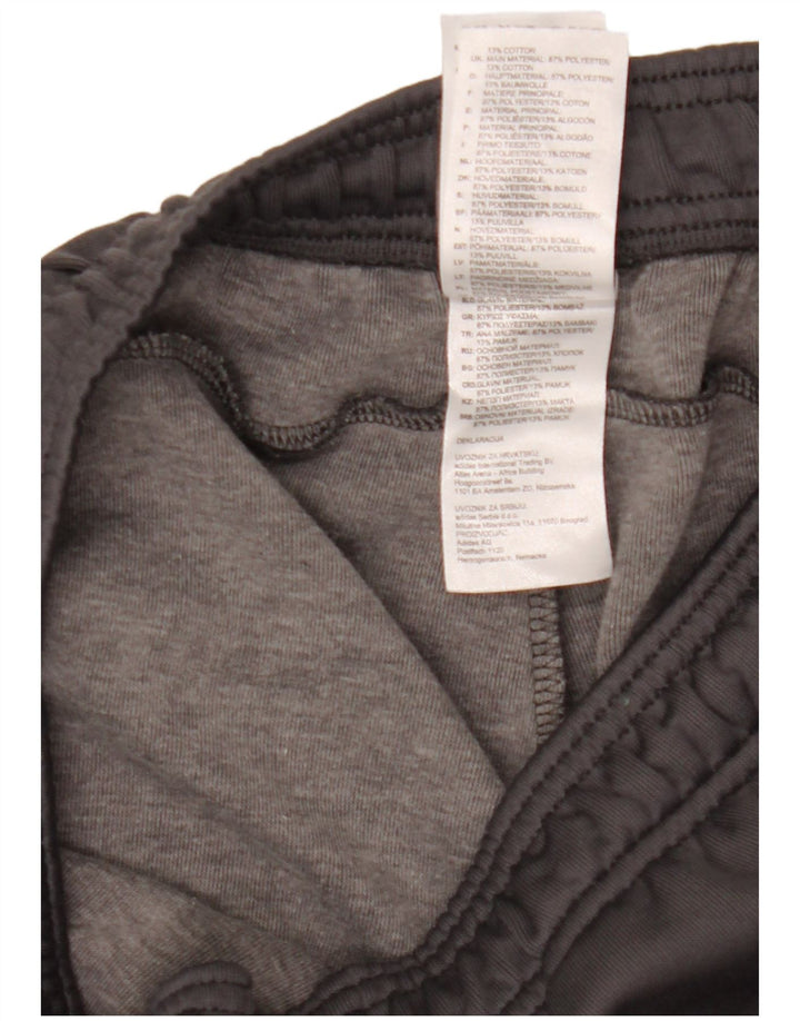 Pantaloni de trening pentru bărbați Adidas Pantaloni de jogging Gri mediu Poliester Sport