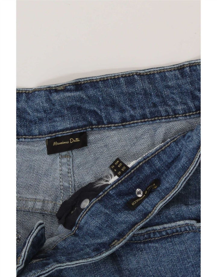 Blugi subțiri Massimo Dutti pentru femei EU 40 Medium W30 L28 Albastru