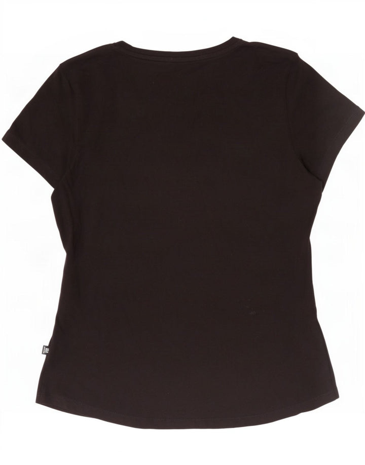 Tricou grafic Puma pentru femei Top UK 12 Medium Black