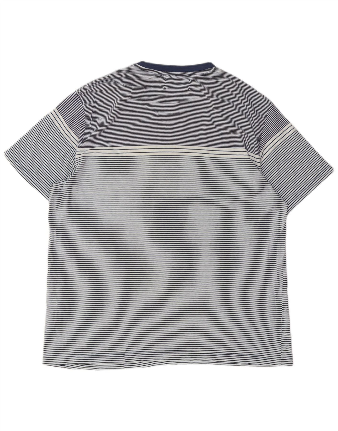 PENGUIN Tricou înalt pentru bărbați Top XL bleumarin, bumbac cu dungi