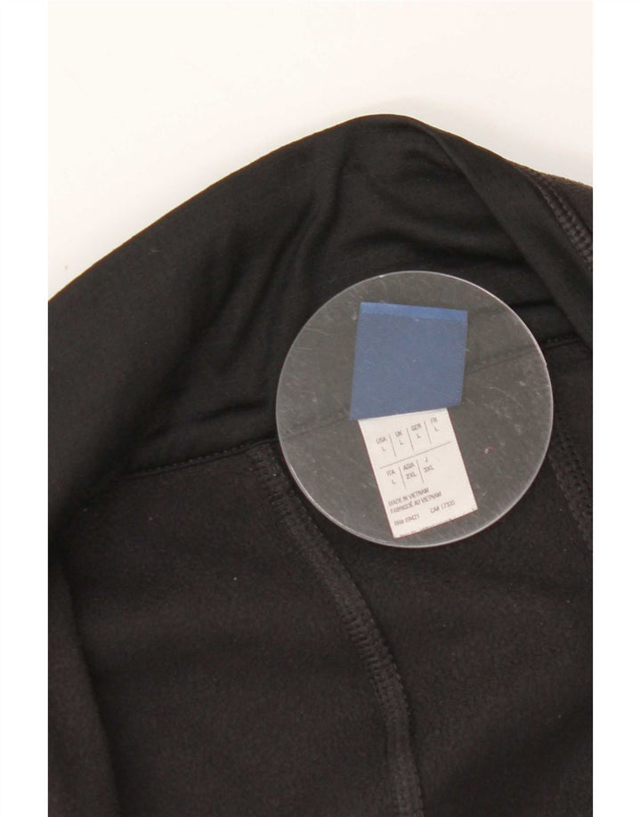 Jachetă Fleece Reebok pentru femei UK 16, mare, negru, poliester