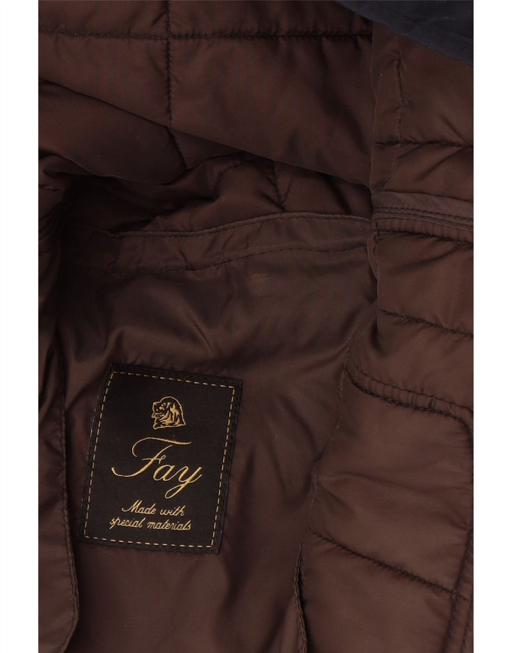 Jachetă căptușită pentru bărbați Fay UK 36 Small Bleumarin