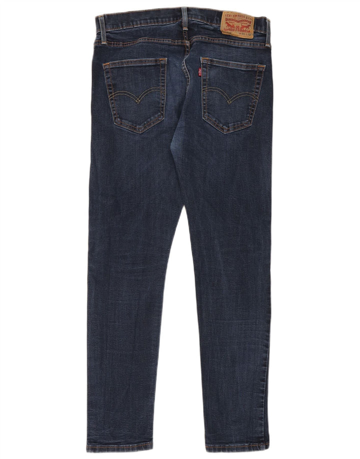 Levi's 512 Slim Tapered Jeans W34 L32 bumbac bleumarin pentru bărbați
