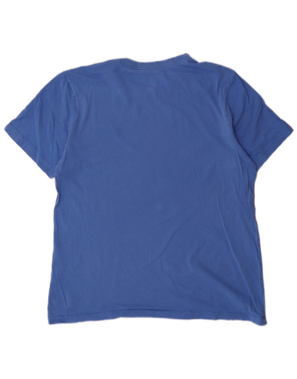Tricou pentru bărbați Nike Top Medium Blue Bumbac